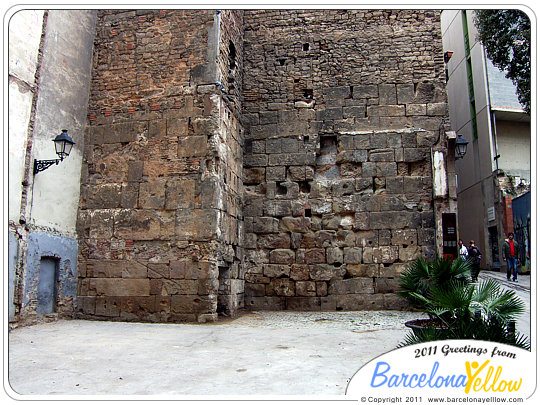 barcino_roman_wall_Sots_tinent