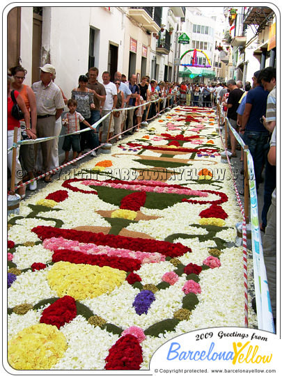 Sitges Corpus - Flower Carpet Festival