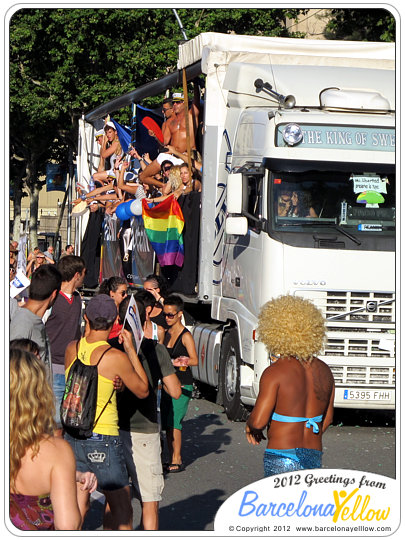 Pride parade Barcelona
