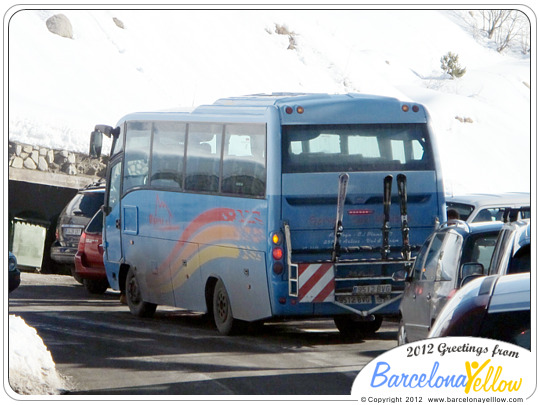 Ski bus Baqueira-Beret 
