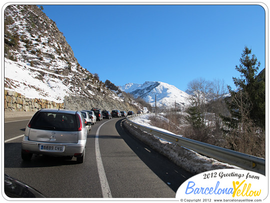 Baqueira-Beret traffic from Vielha